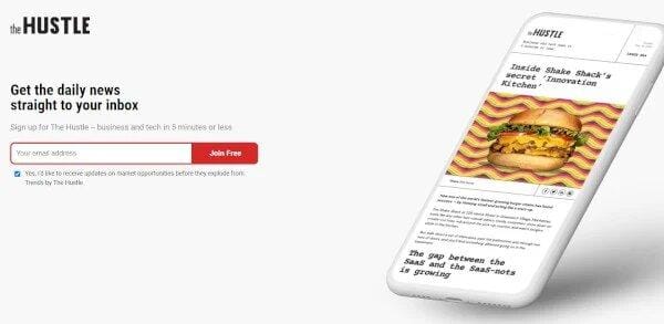 squeeze page