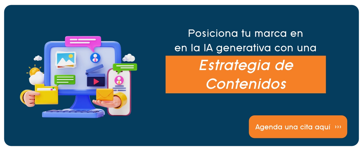 Estrategia de contenidos para la IA generativa