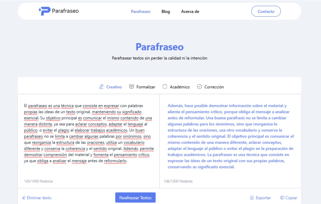 PARAFRASEO
