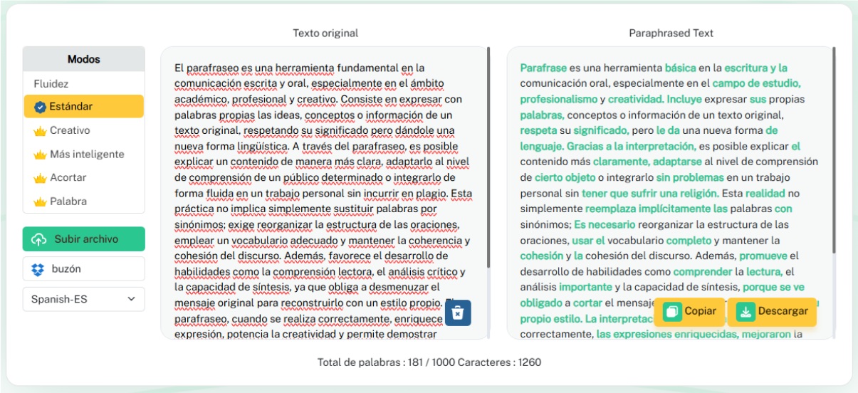 Paraphrasing-Tool